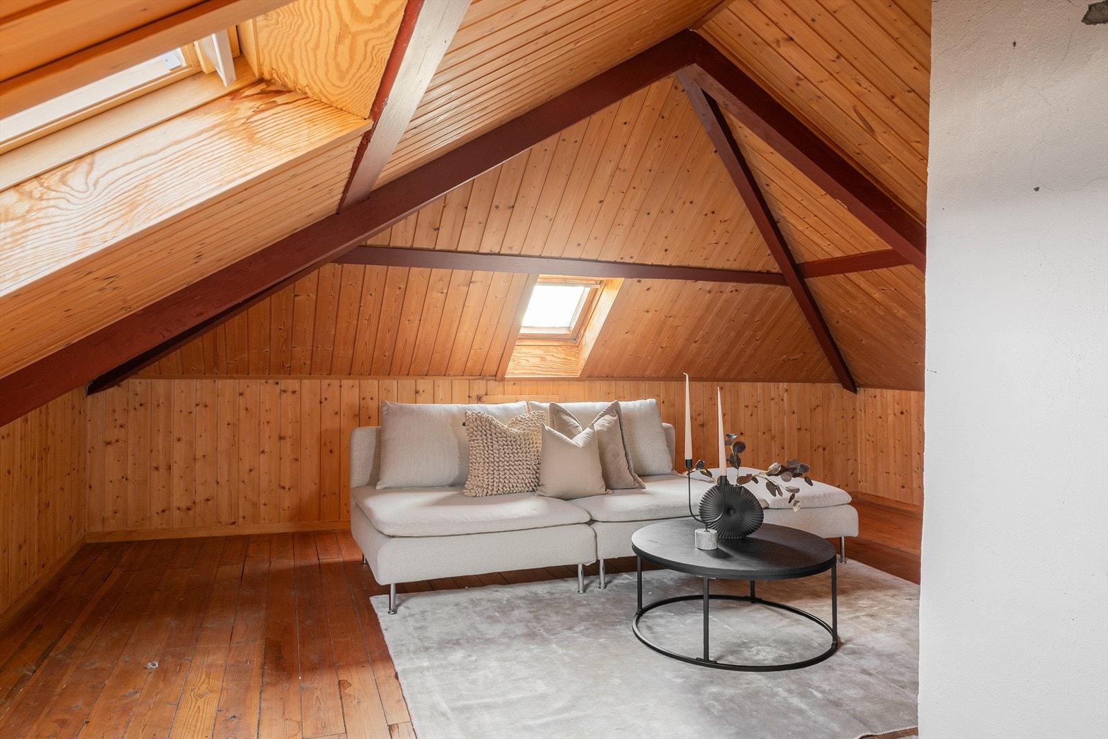 - Skap deg en hyggelig loftstue eller hobbyrom - Galleribilde