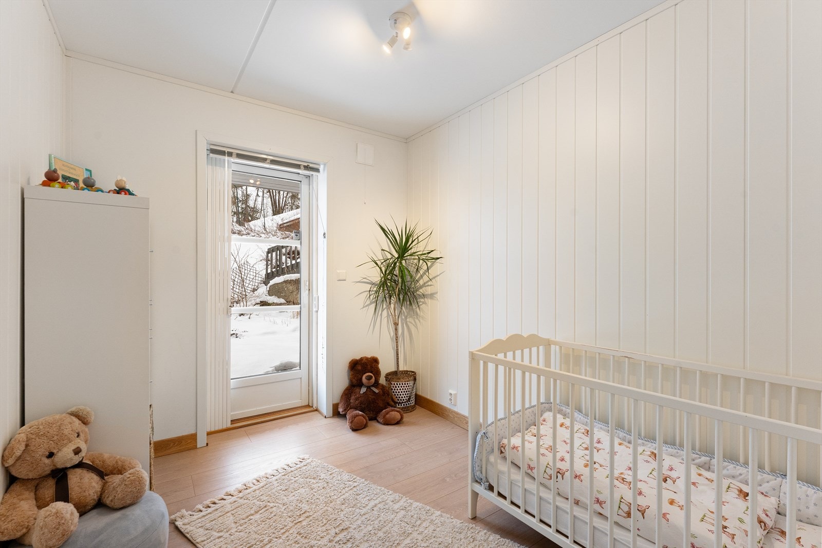 Rommene egner seg godt som barnerom, gjesteværelse eller kontor. Galleribilde