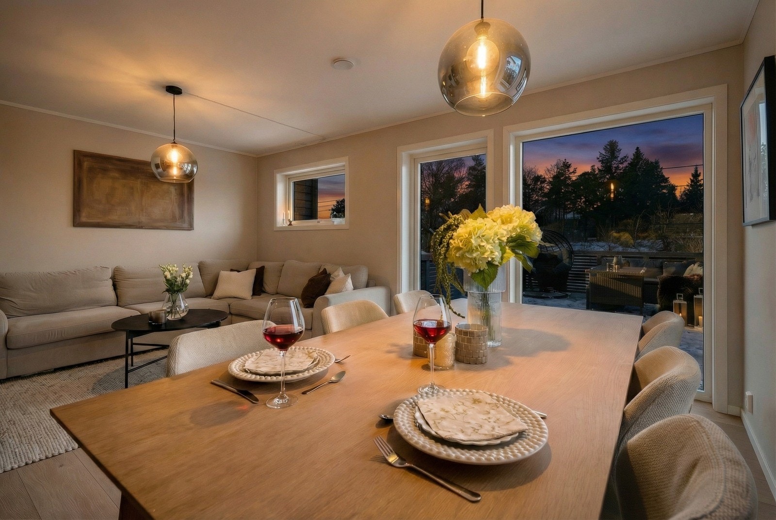 Kveldsstemning. Galleribilde