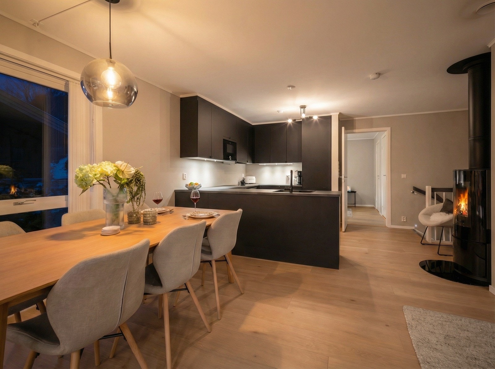 Her kan gode måltider nytes. Galleribilde