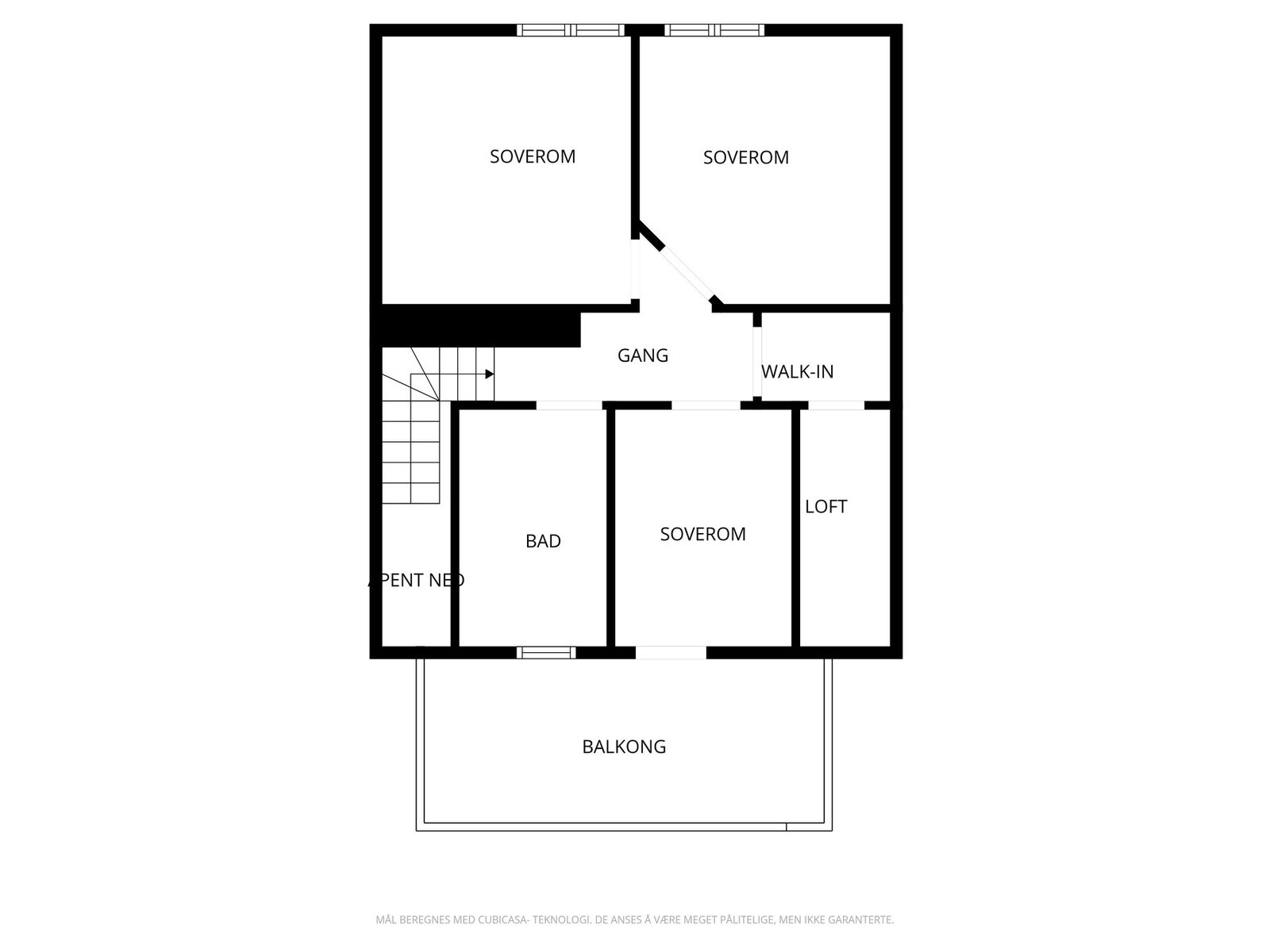 Plantegning 2.etasje. Galleribilde