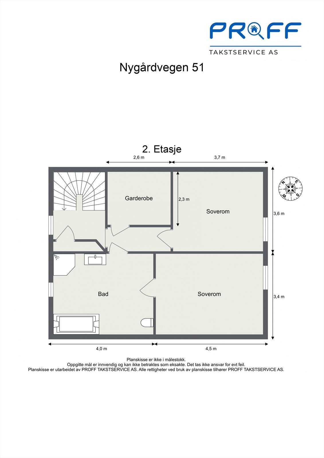 Plantegning 2. etasje. Galleribilde