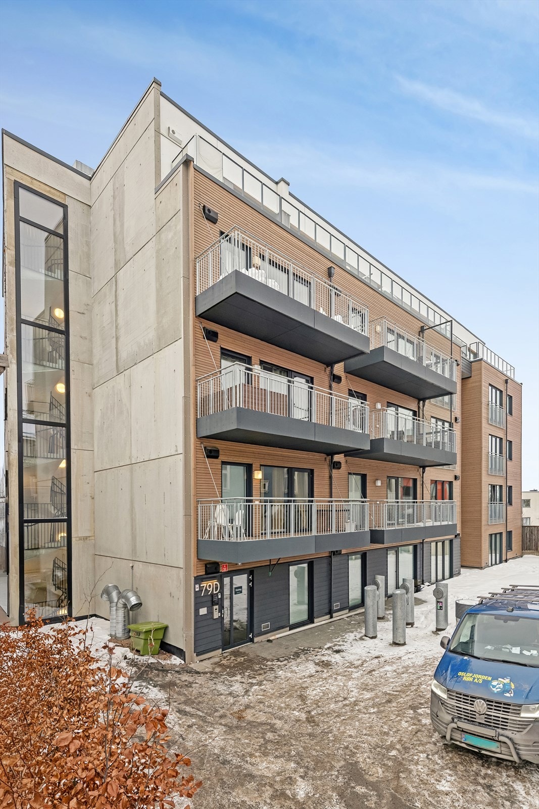 Fasadebilde av boligen. Galleribilde