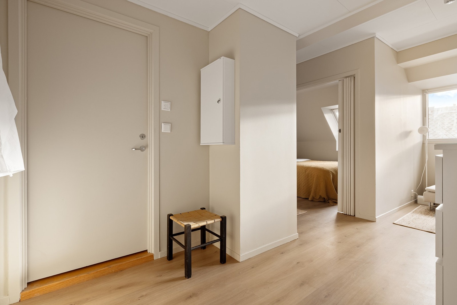 Entré som måles til 3,6 kvm. Galleribilde