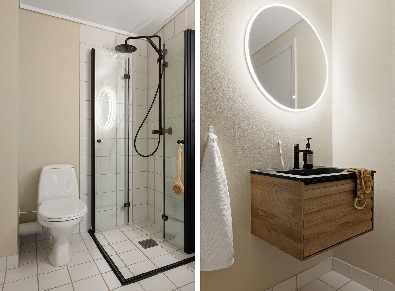 Garnityr, dusjvegger og møblement ble fornyet i 2023. Galleribilde