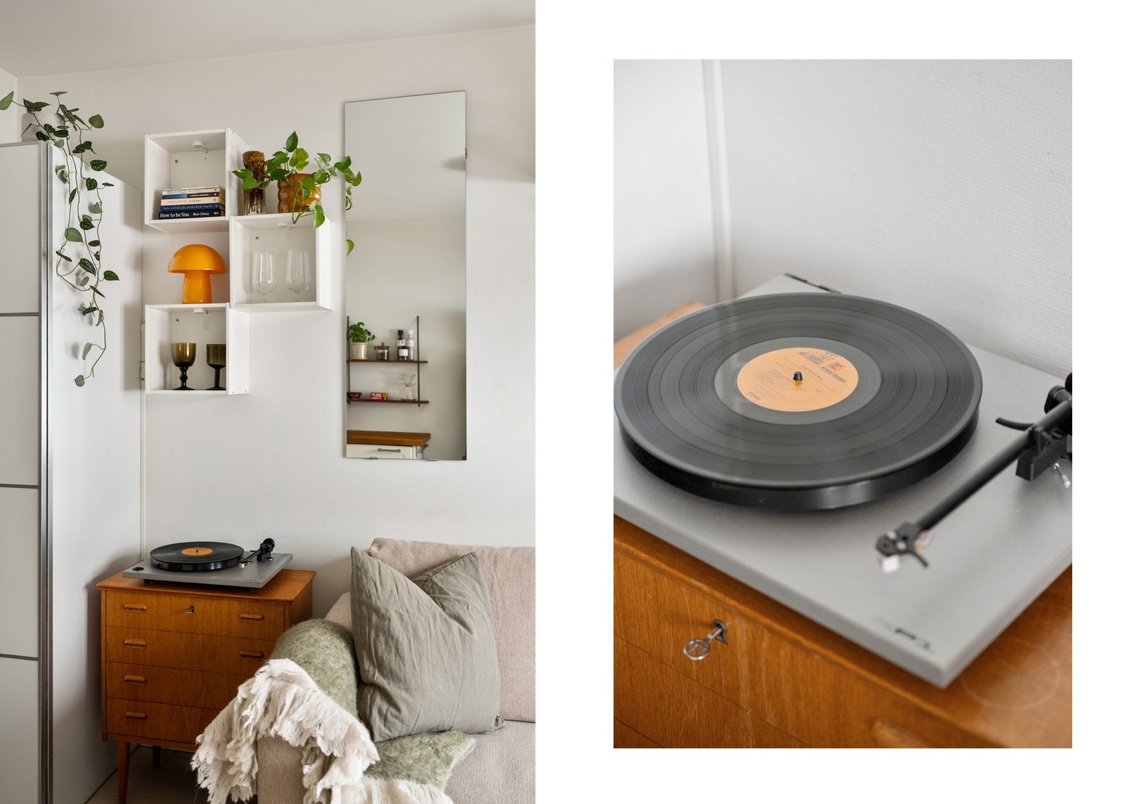 Hyllen gir deg en flott mulighet til å fremheve dine personlige skatter eller stille ut favorittserviset på en elegant måte. Galleribilde