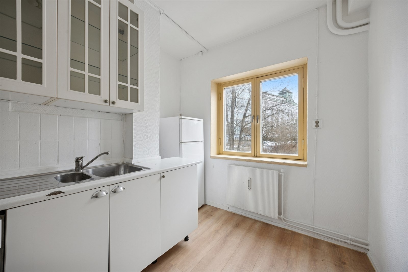 Planløsningen i leiligheten åpner også for alternative løsninger hvor dette blir soverom nr 2. Galleribilde