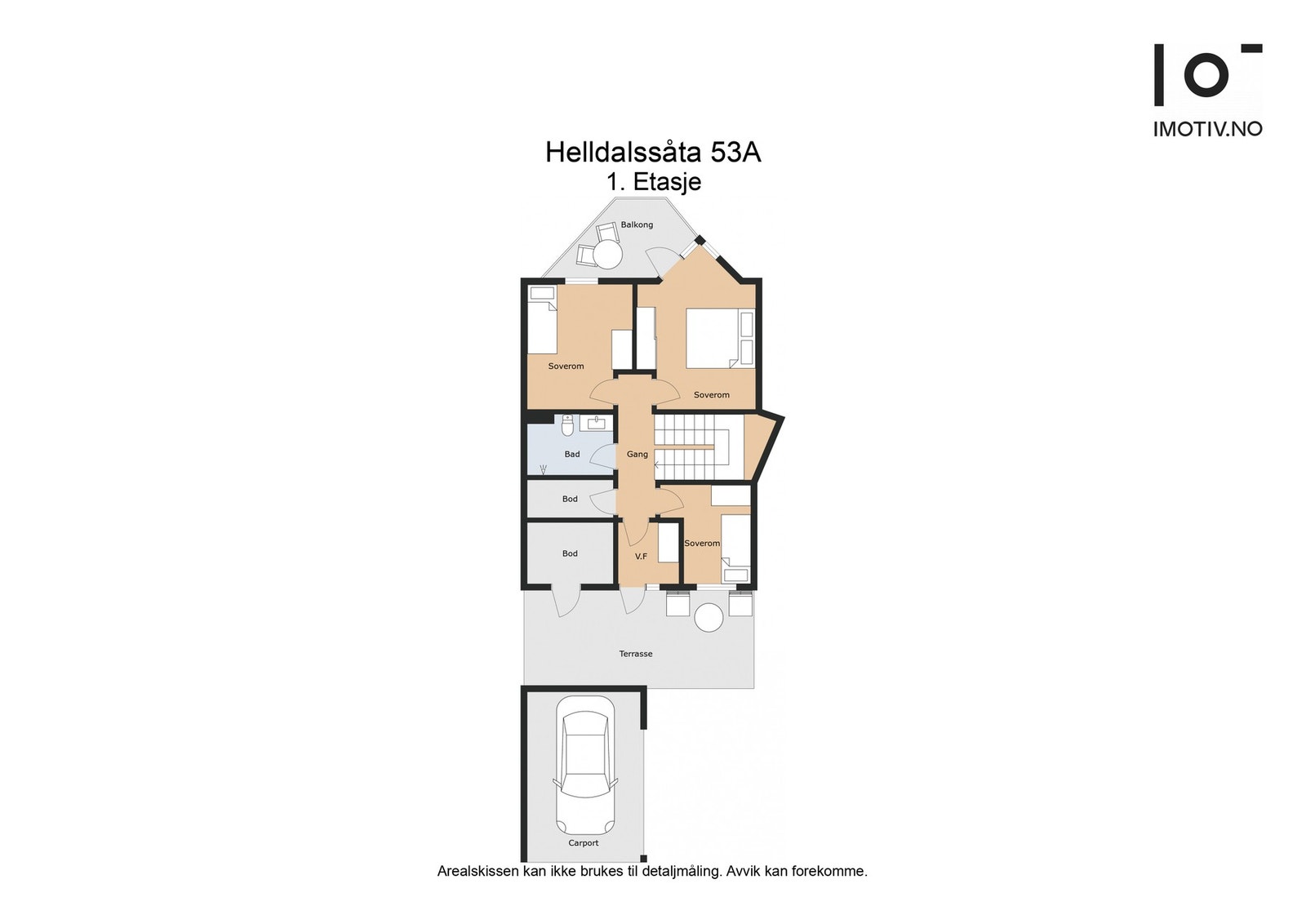 Planløsning 1. etasje Galleribilde