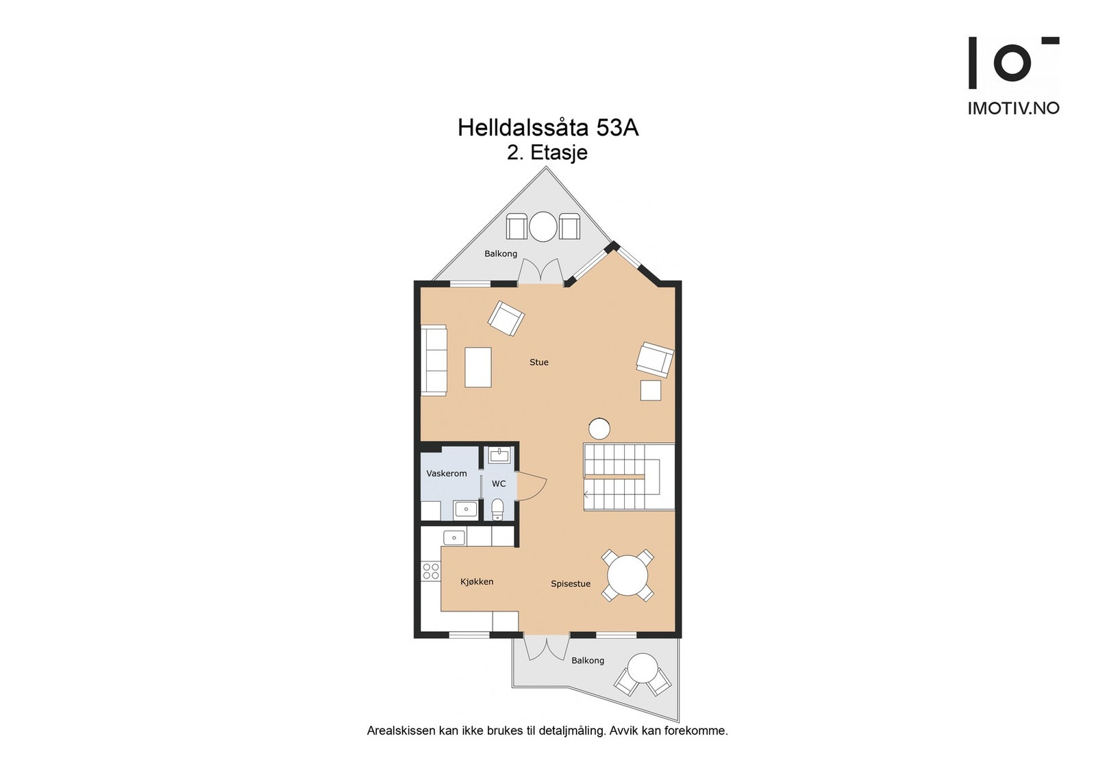 Planløsning 2. etasje Galleribilde