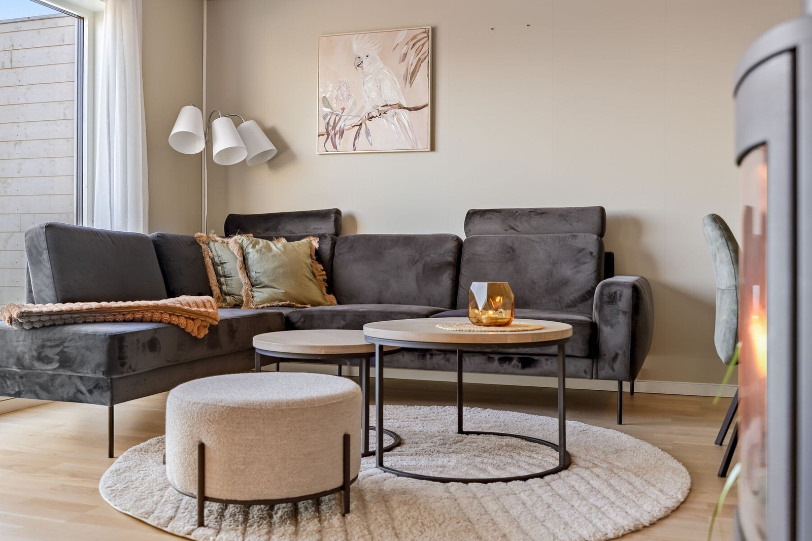 Lys og koselig stue Galleribilde