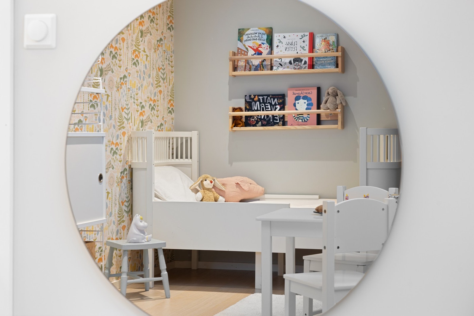 Rommet passer ypperlig som både gjesterom og barnerom. Galleribilde