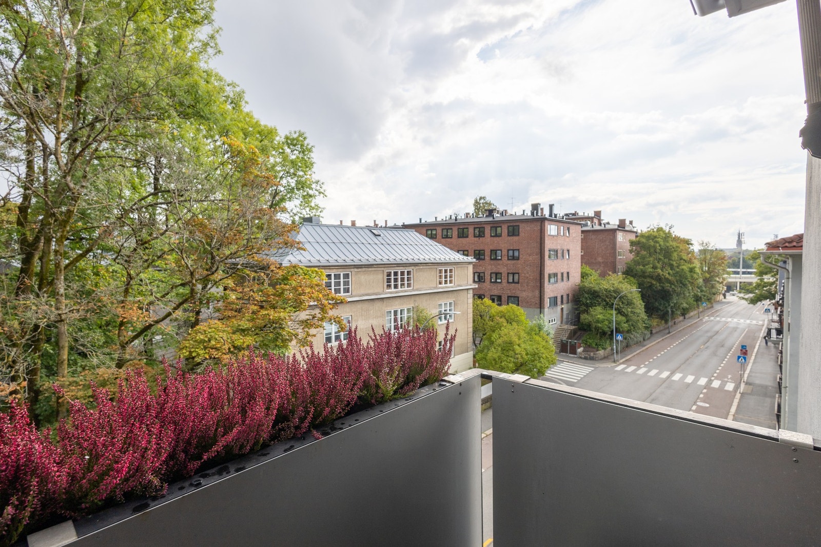 Her er en sniktitt på balkongen, denne kommer vi tilbake til straks! Galleribilde