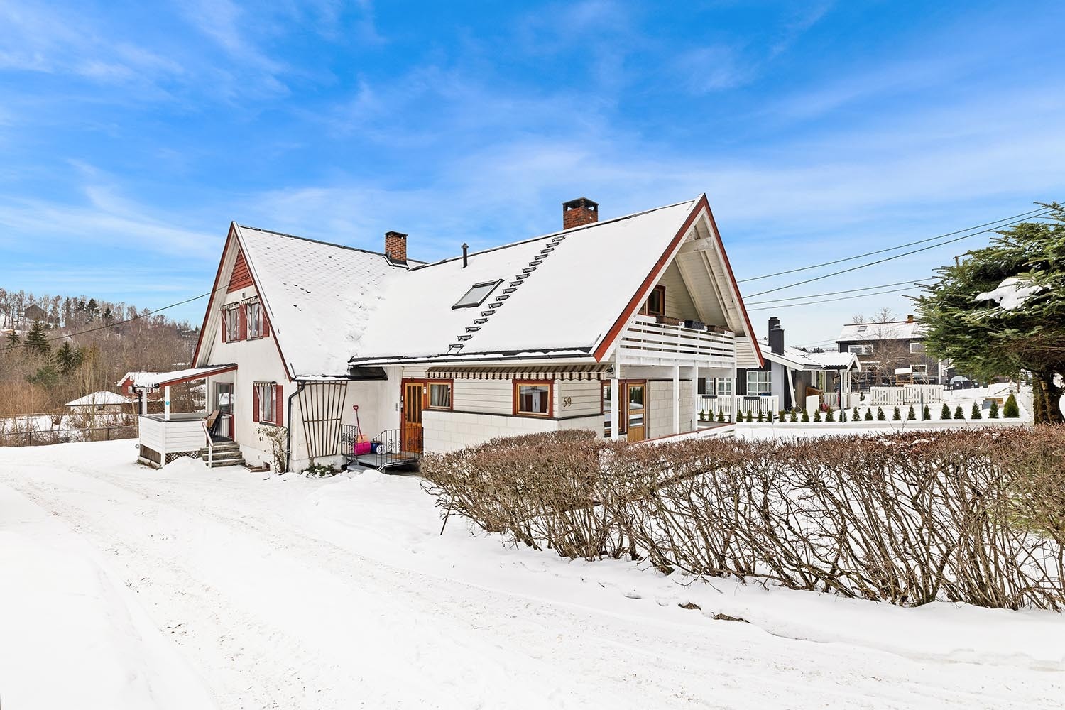 Velkommen til Ekeberglia 59 / Hel tomannsbolig med 2,1 mål tomt Galleribilde