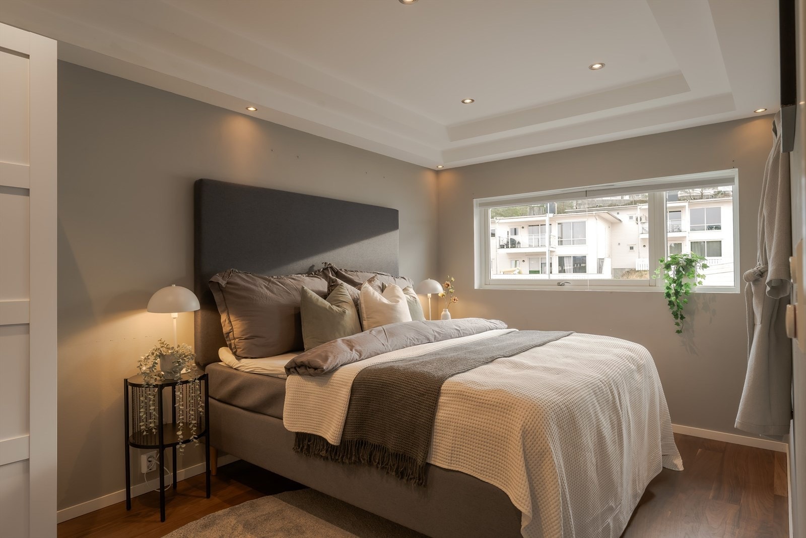 Leiligheten har tilsammen to soverom Galleribilde