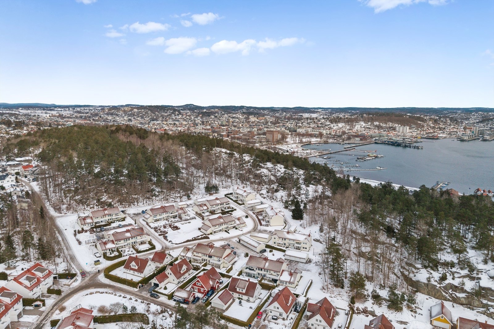 En attraktiv beliggenhet som gir det beste av to verdener - det fredelige og det sentrale. Galleribilde