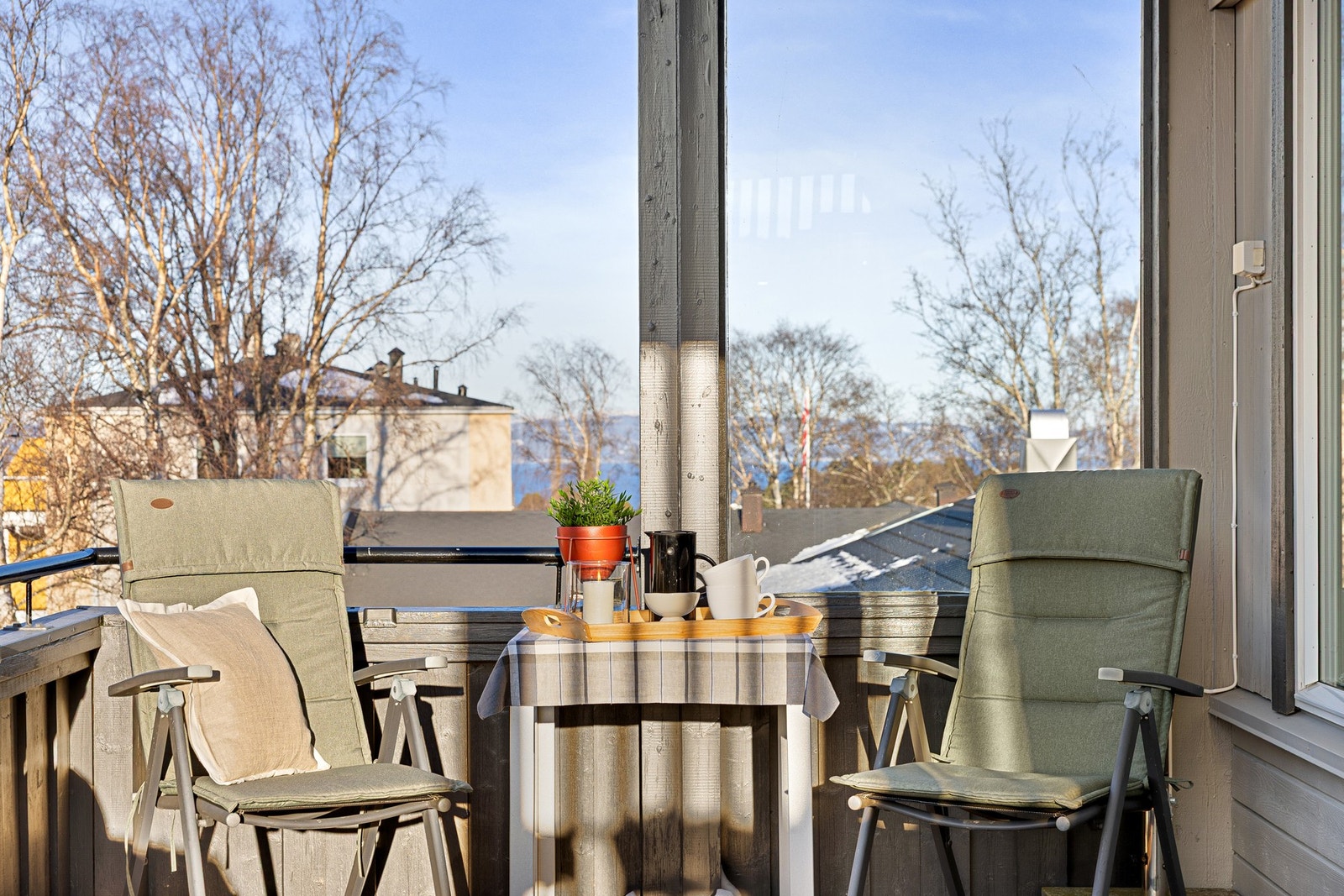 Ikke det dummeste stedet å nyte noe godt i glasset en sommerkveld. Galleribilde