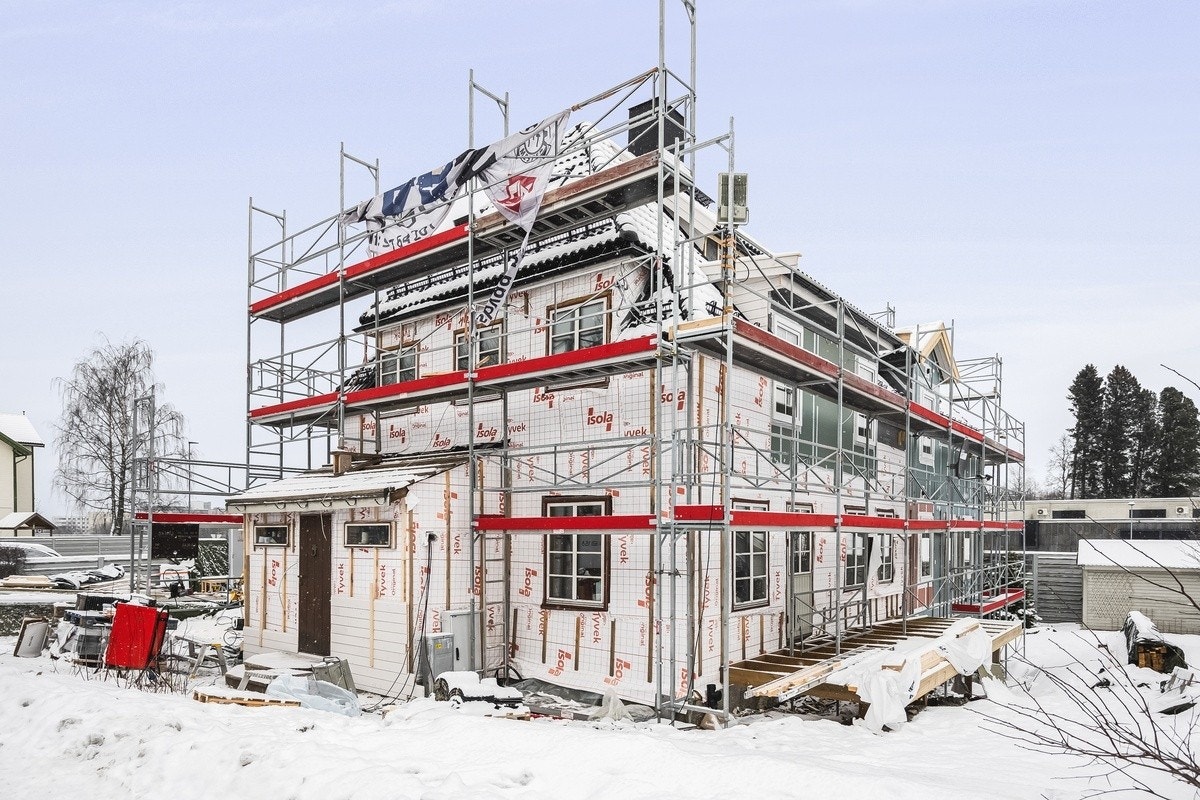 Hele bygningen ble renovert i 2022. Galleribilde