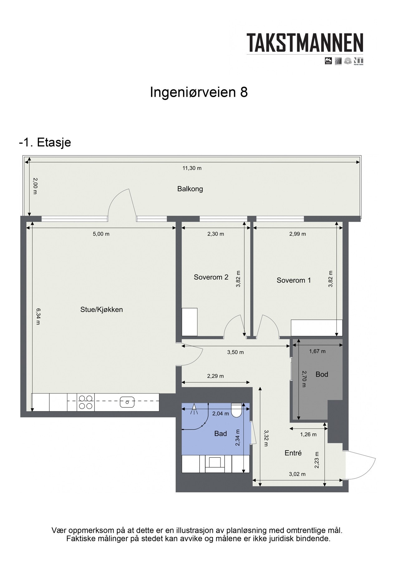 Planløsning. Galleribilde