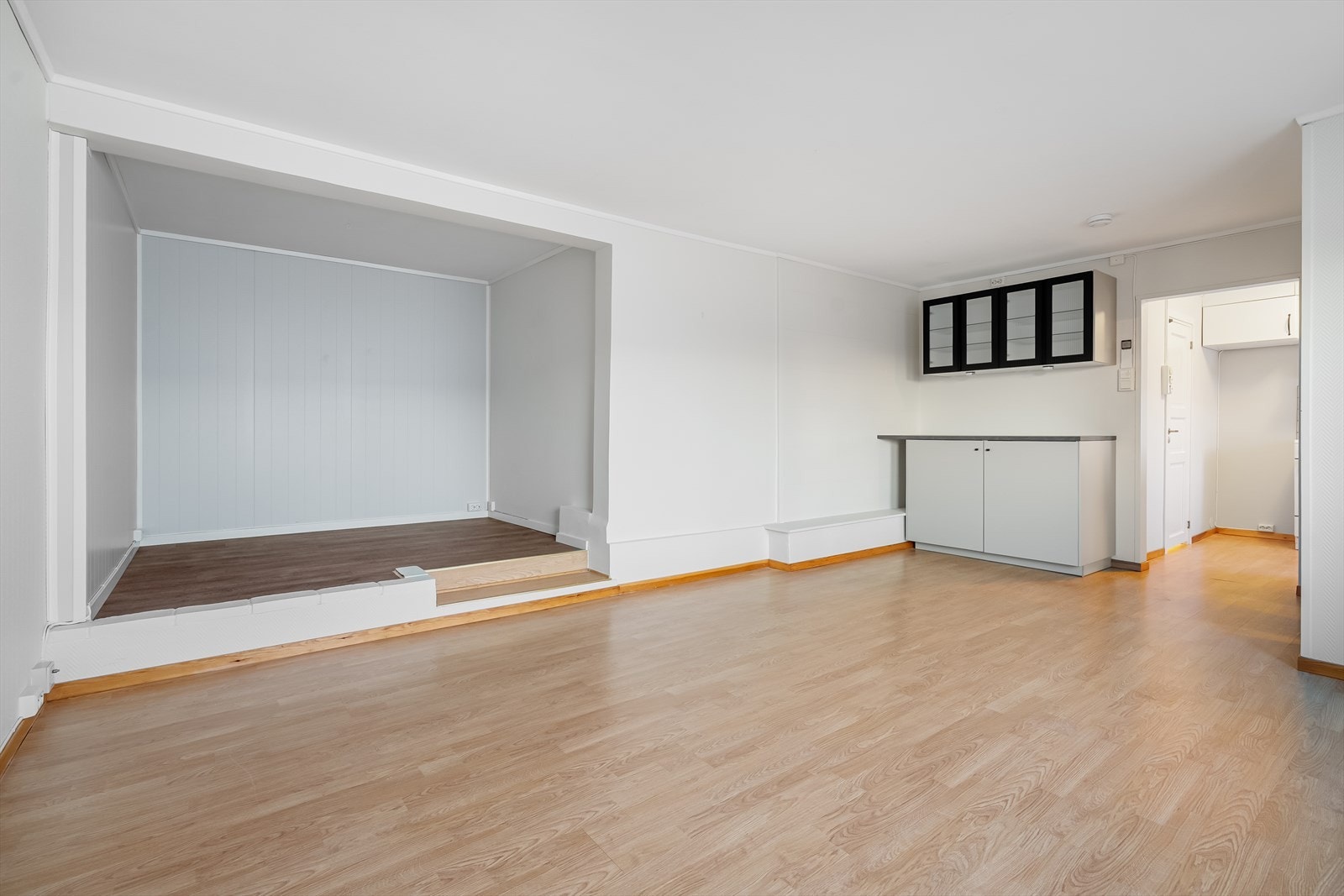 Sokkelleiligheten er på ca 49kvm Galleribilde