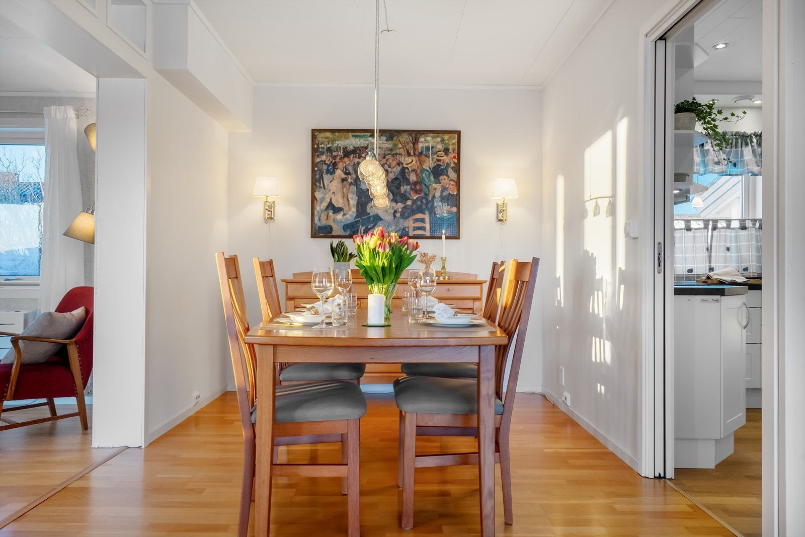 Spisegruppe Galleribilde