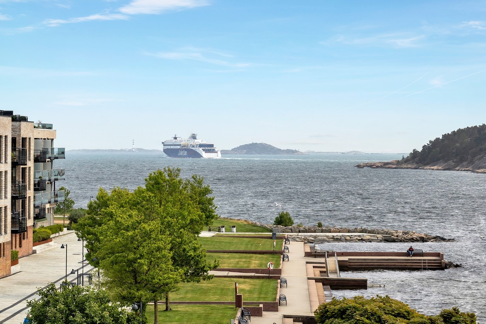 Enestående utsikt Galleribilde