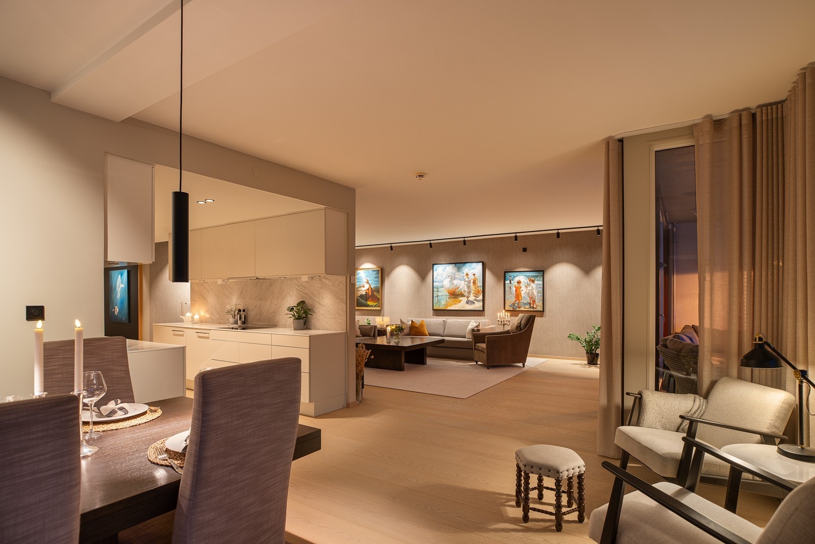 Her er det mulighet for langbord Galleribilde