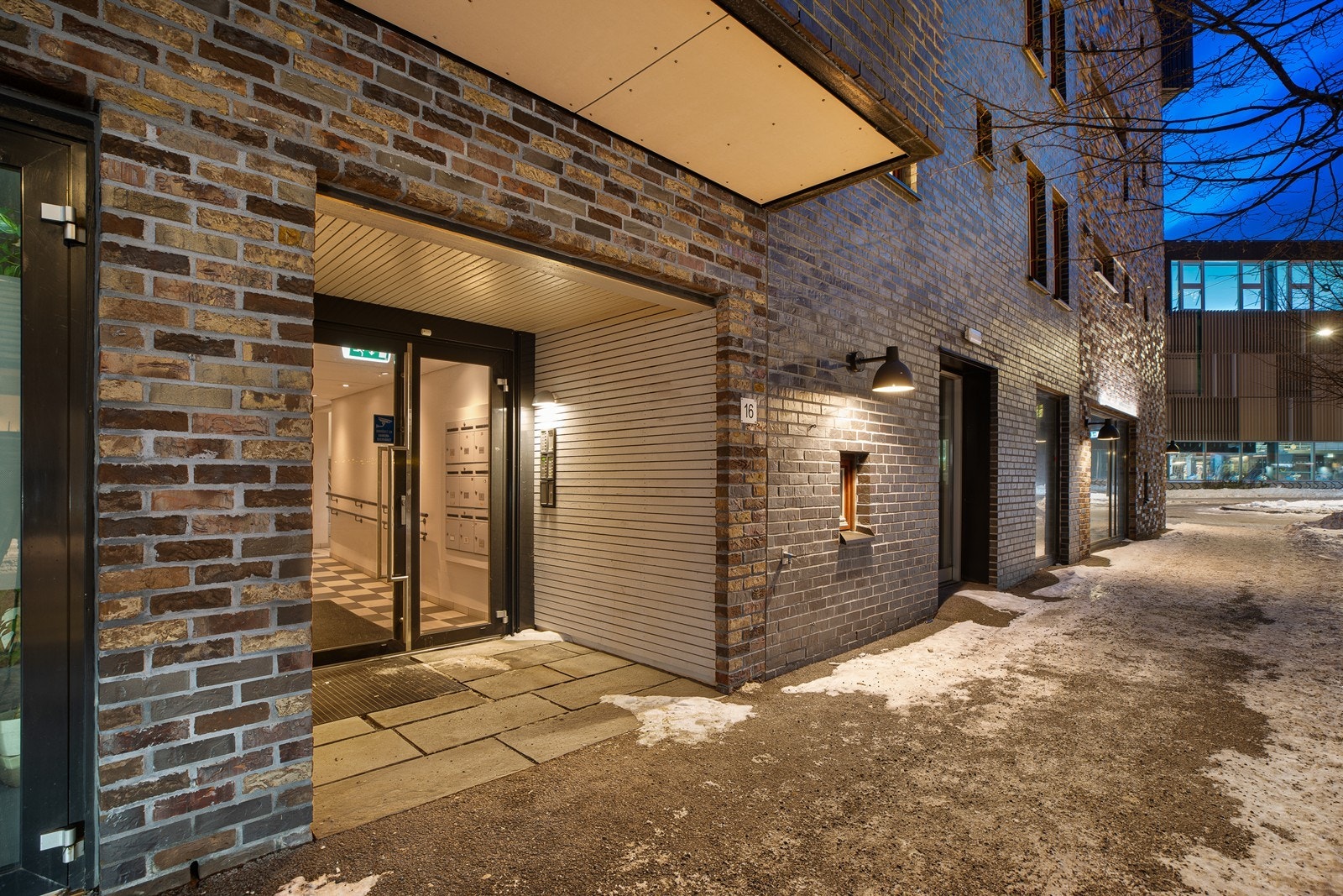 Inngangsparti Galleribilde