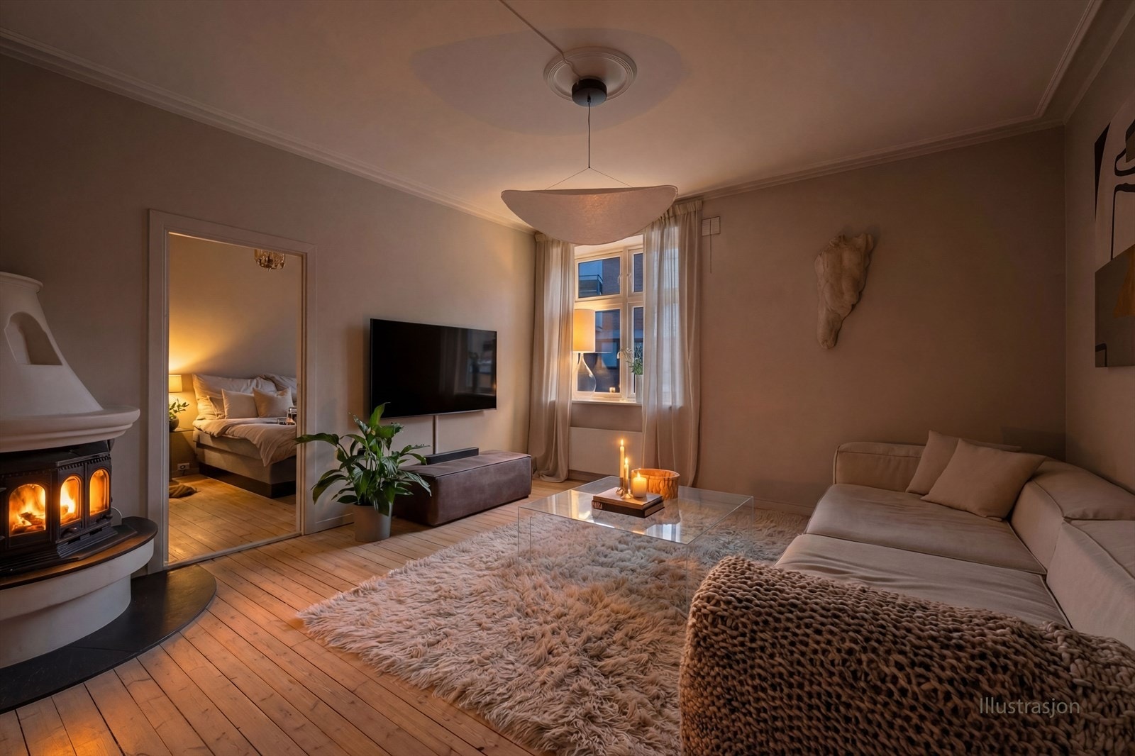 Her er det godt å komme hjem. Galleribilde