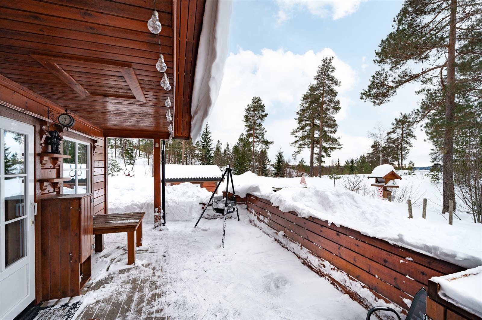 Terrasseanlegget er hele 67 kvm Galleribilde