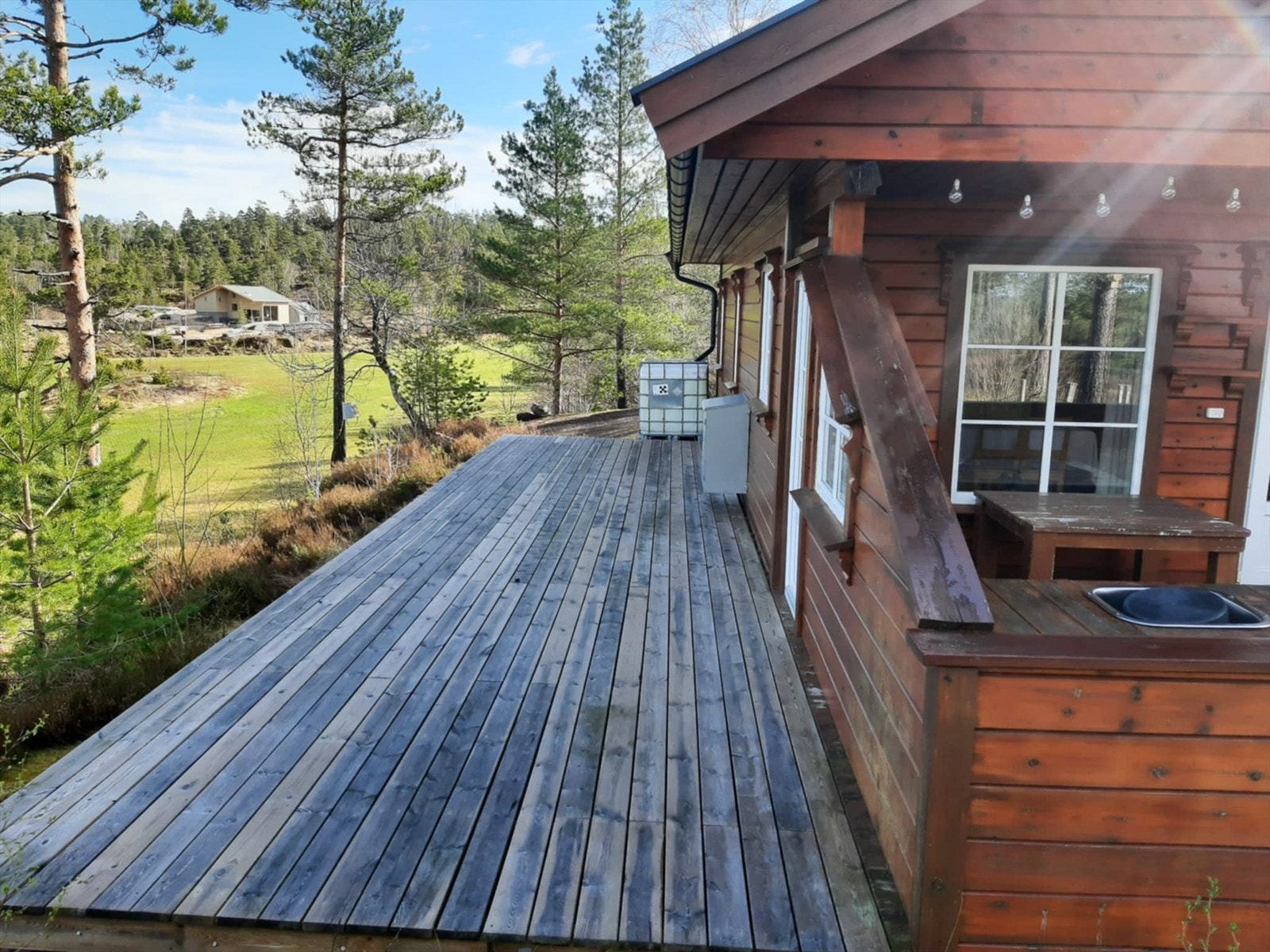 Nyere terrasse mot nordvest Galleribilde