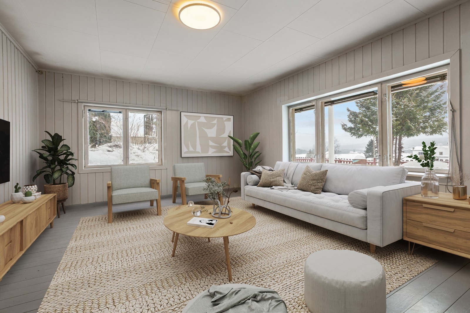 Stue i underetasjen Galleribilde