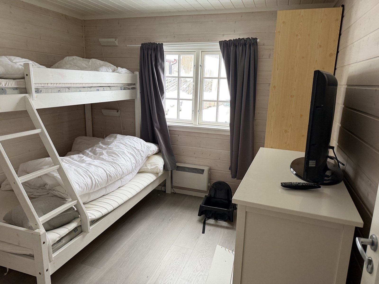 Det tredje soverommet er innredet med to køyesenger. Galleribilde