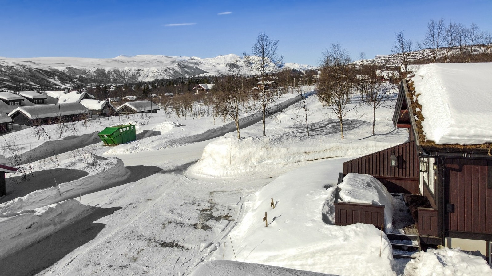 Flott utsikt mot Slettefjell og Mugnetind Galleribilde