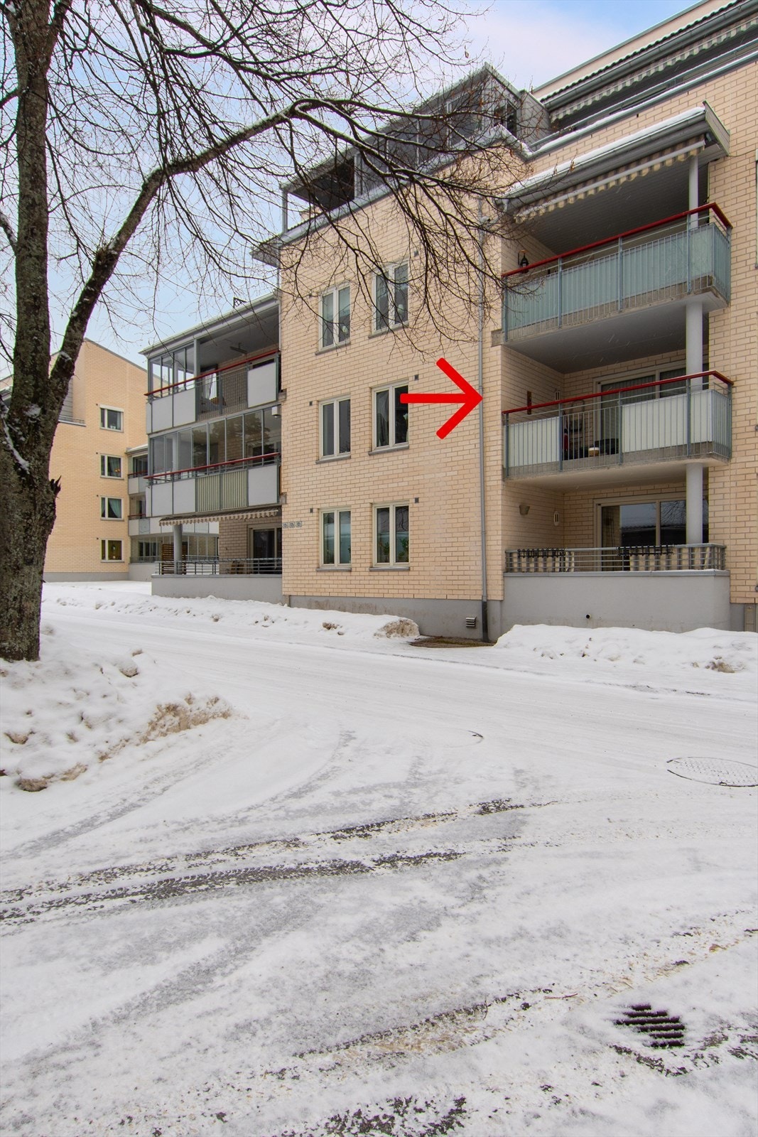 Leiligheten har god intern beliggenhet. Galleribilde