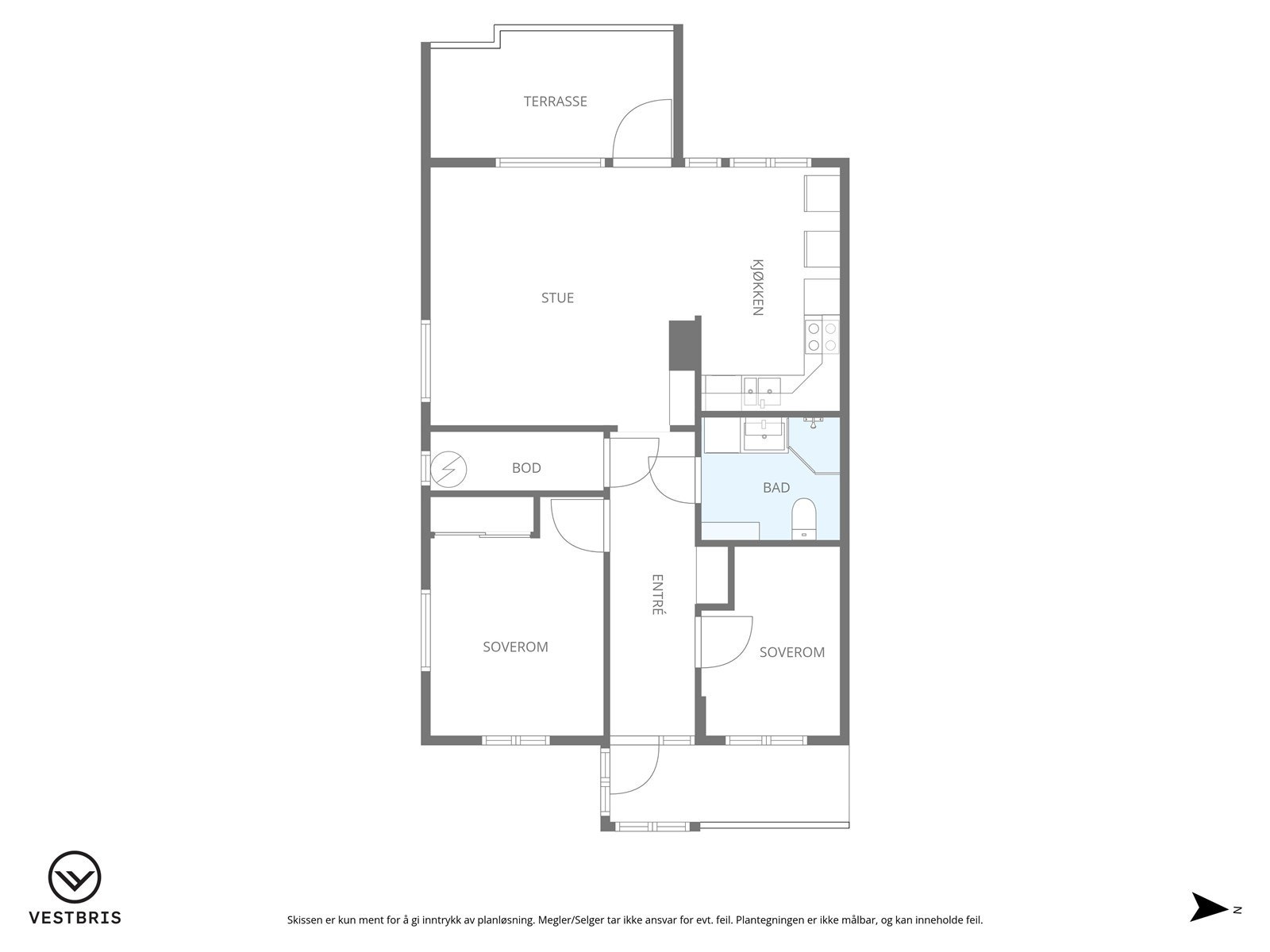 Planløsning. Galleribilde