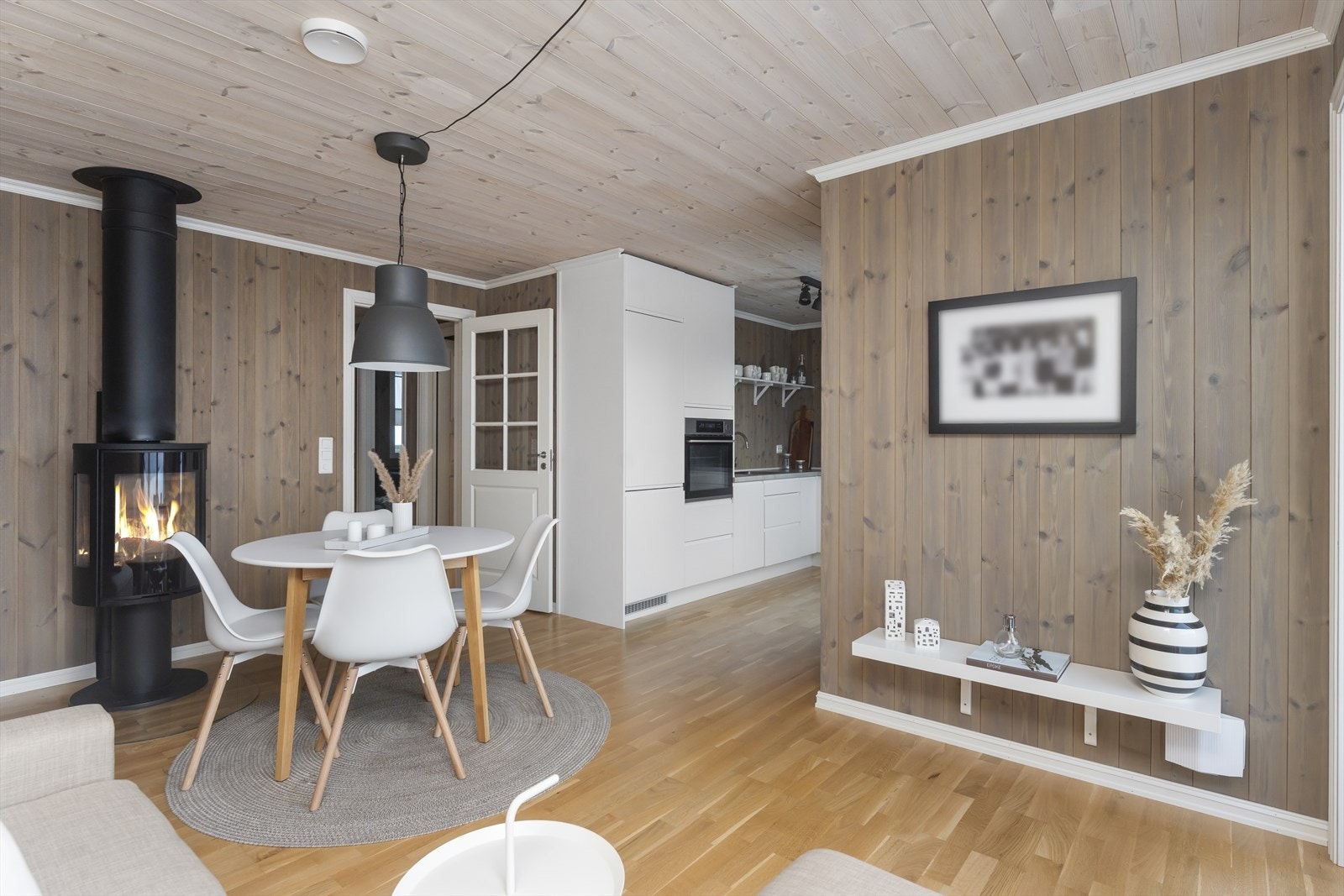 En delikat og innbydende hytte fra 2019. Galleribilde