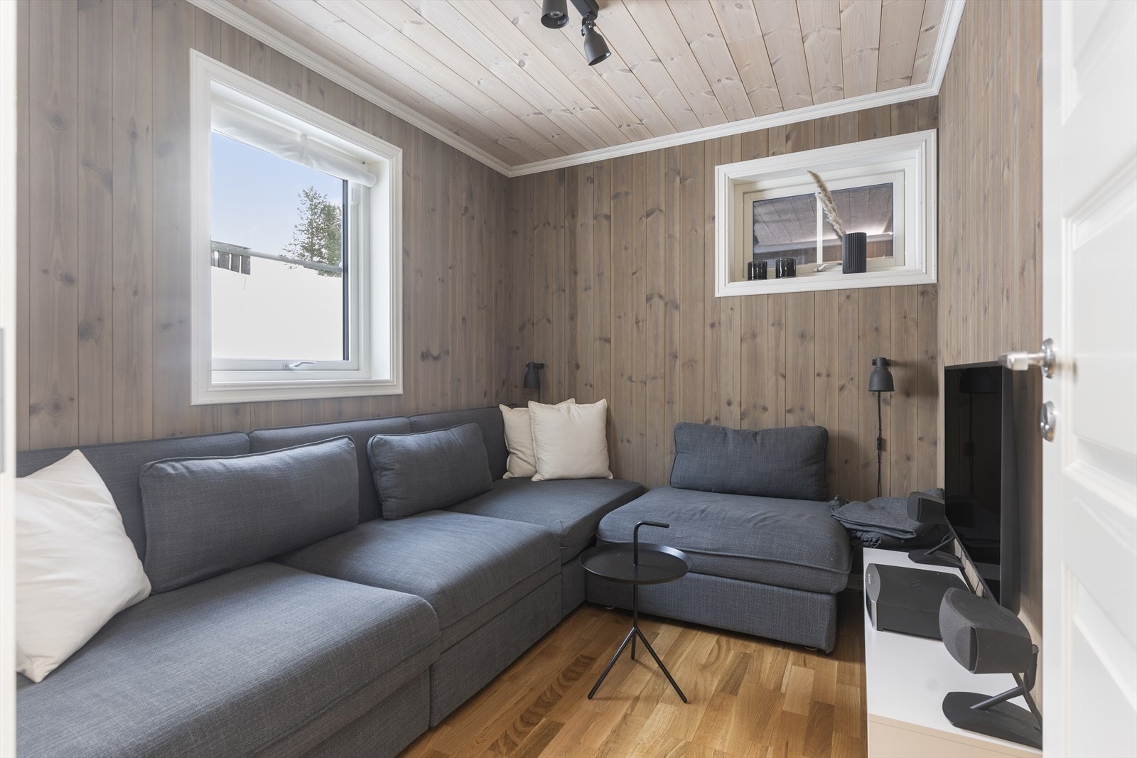 Perfekt for filmkvelder på hytta. Galleribilde