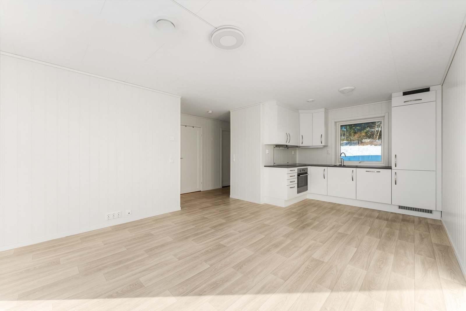 Åpen stue kjøkken løsning Galleribilde