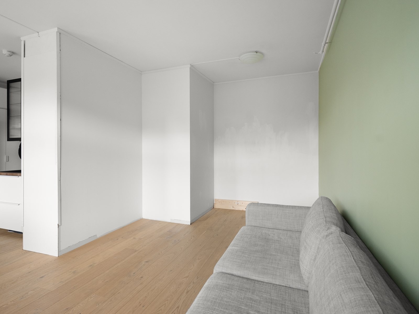 Gode muligheter til å etablere en egen adskilt sovealkove. Galleribilde