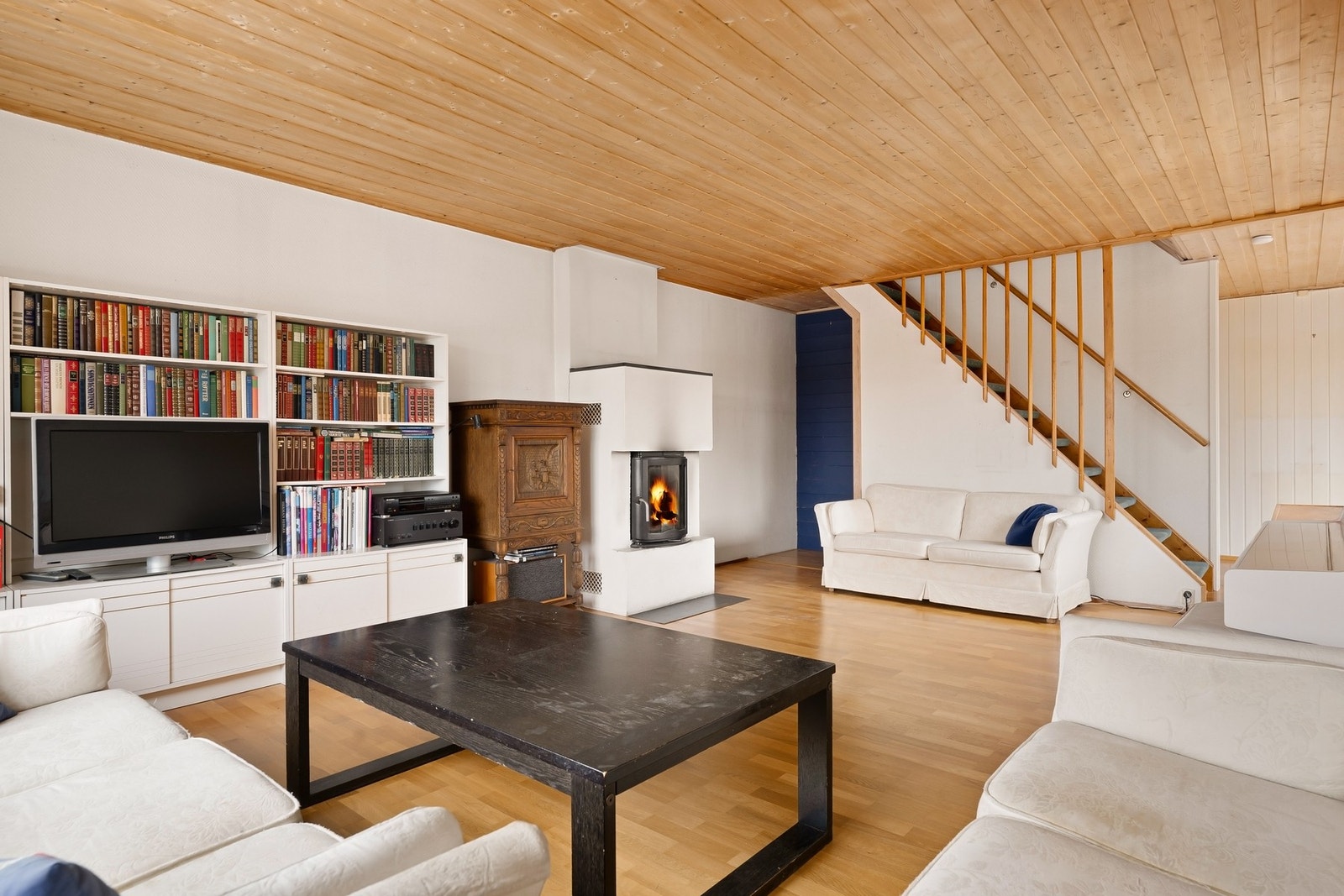 Boligen har en liten eldre sjarm over seg, men trenger også en oppgradering Galleribilde