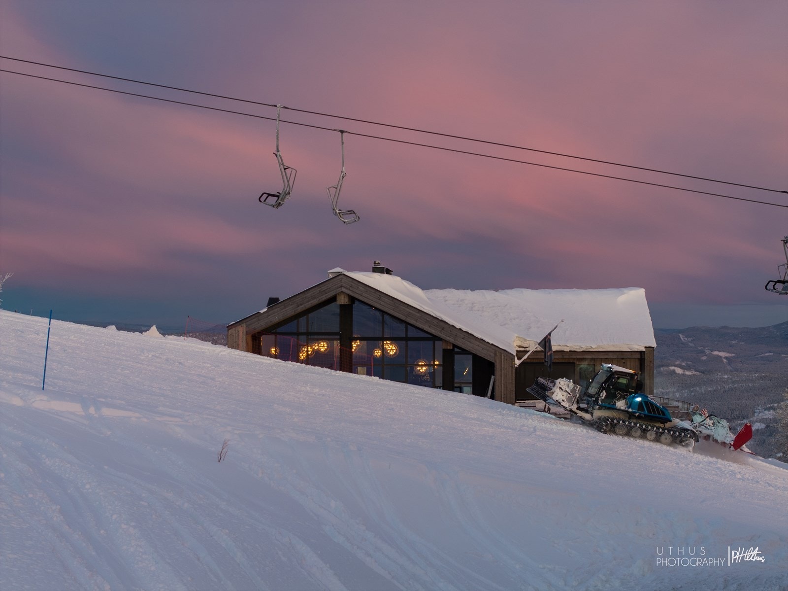 Vakre omgivelser i område Galleribilde