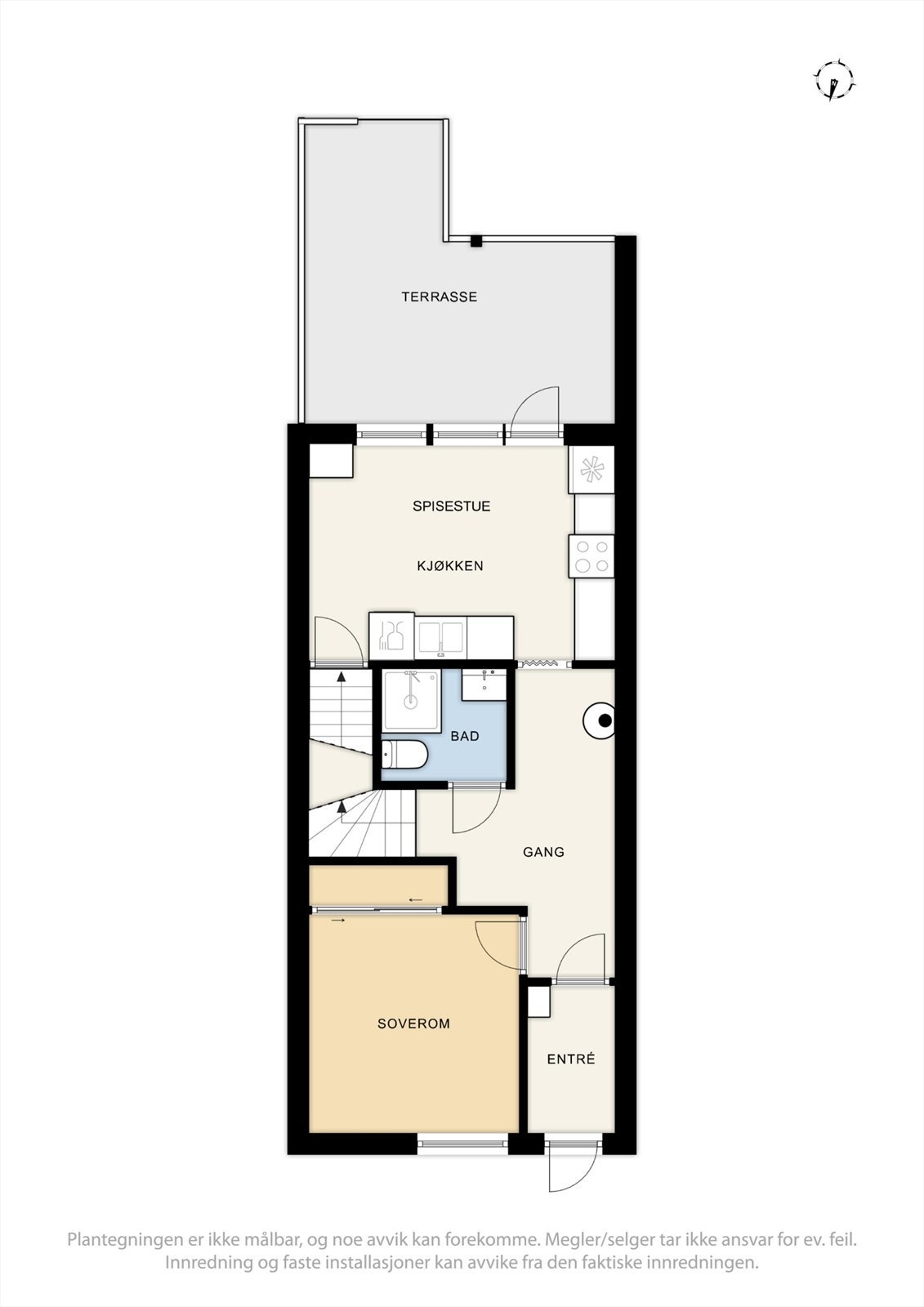 Plantegninger 1 etg Galleribilde