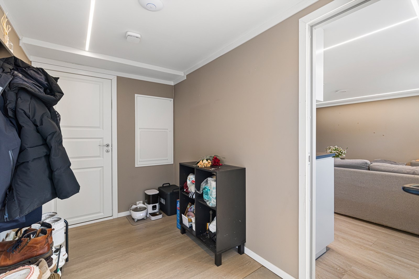 Gang i kjeller Galleribilde