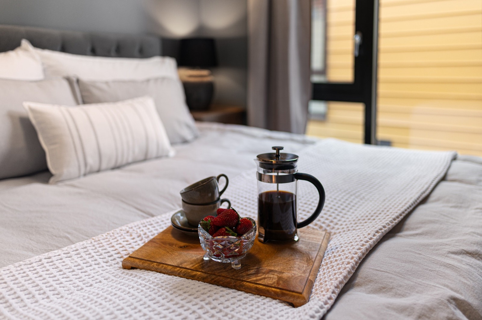 Her har du god plass til en stor seng. Galleribilde