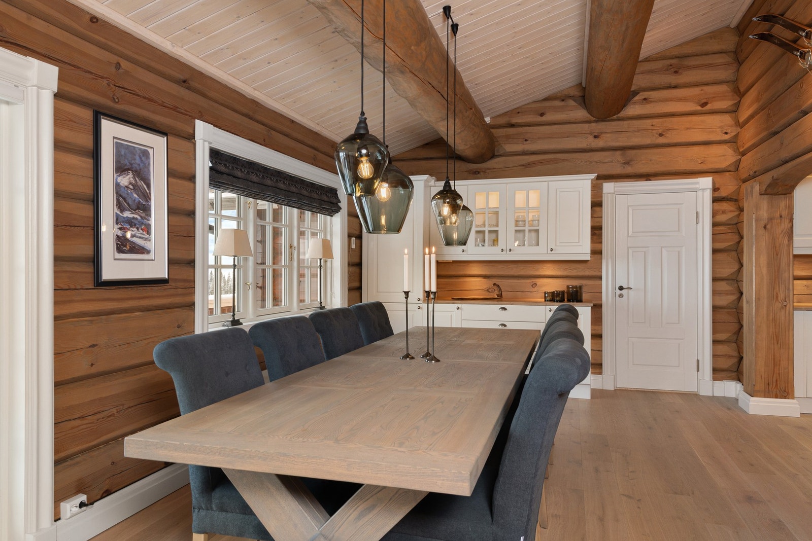 4 Rock's taklamper fra Magnor Galleribilde