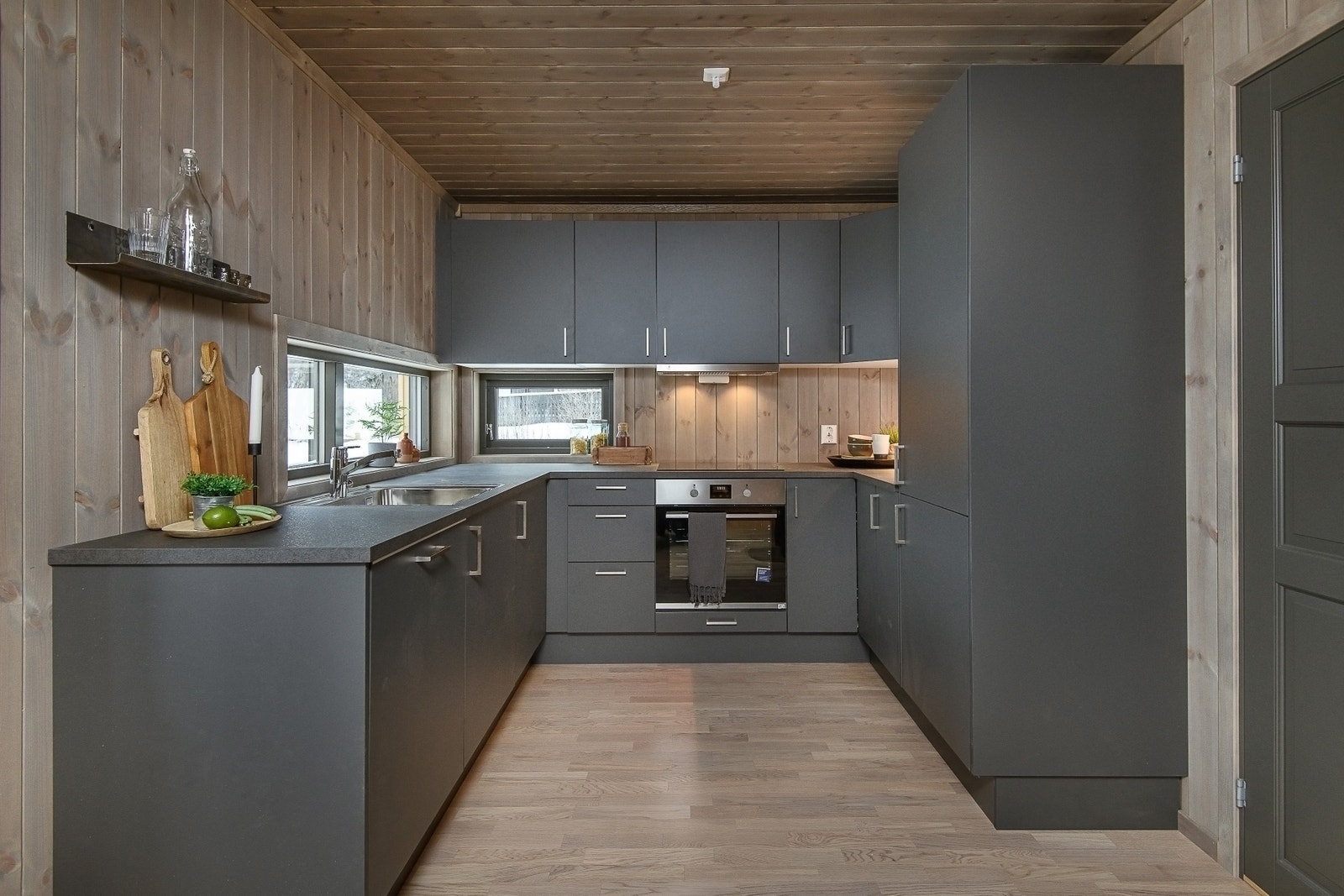 romslig kjøkken Galleribilde