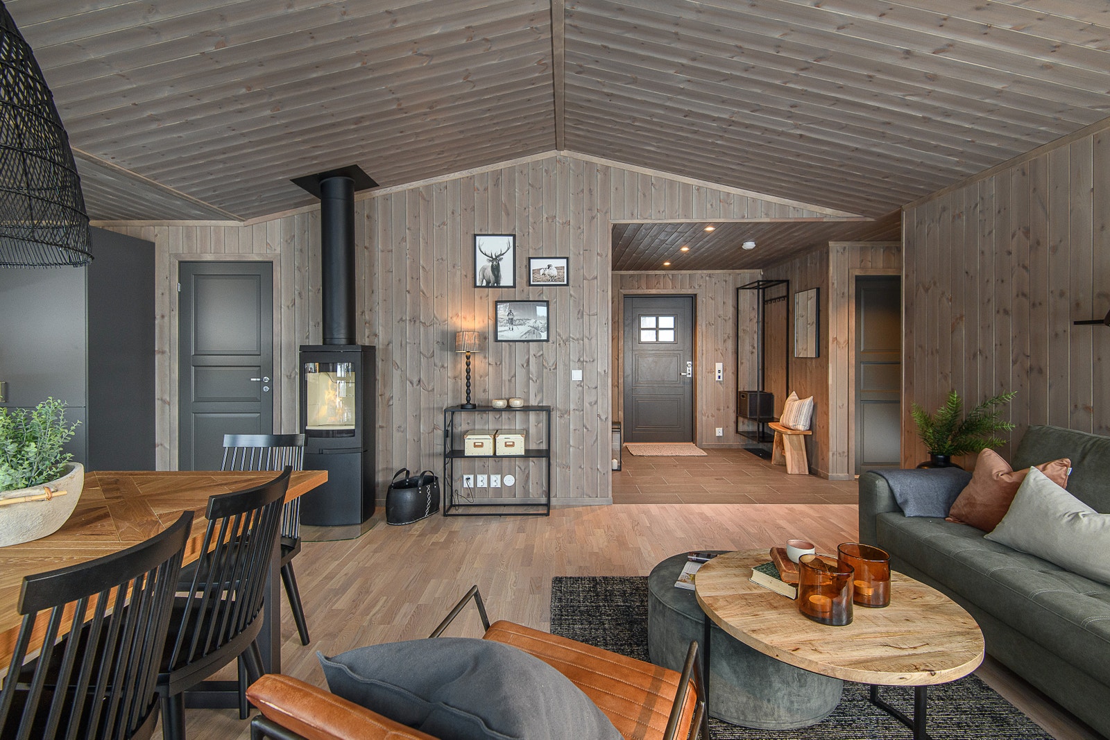 Romslig stue Galleribilde