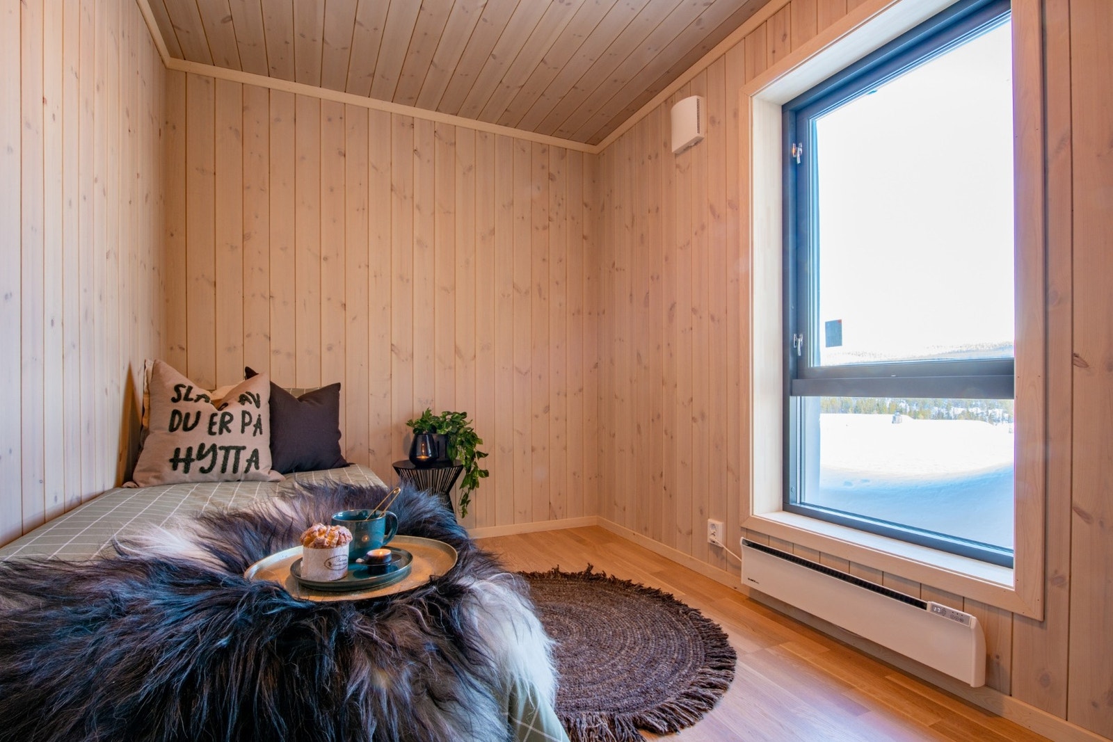 Bilde fra en kundehytte i Trysil. Galleribilde