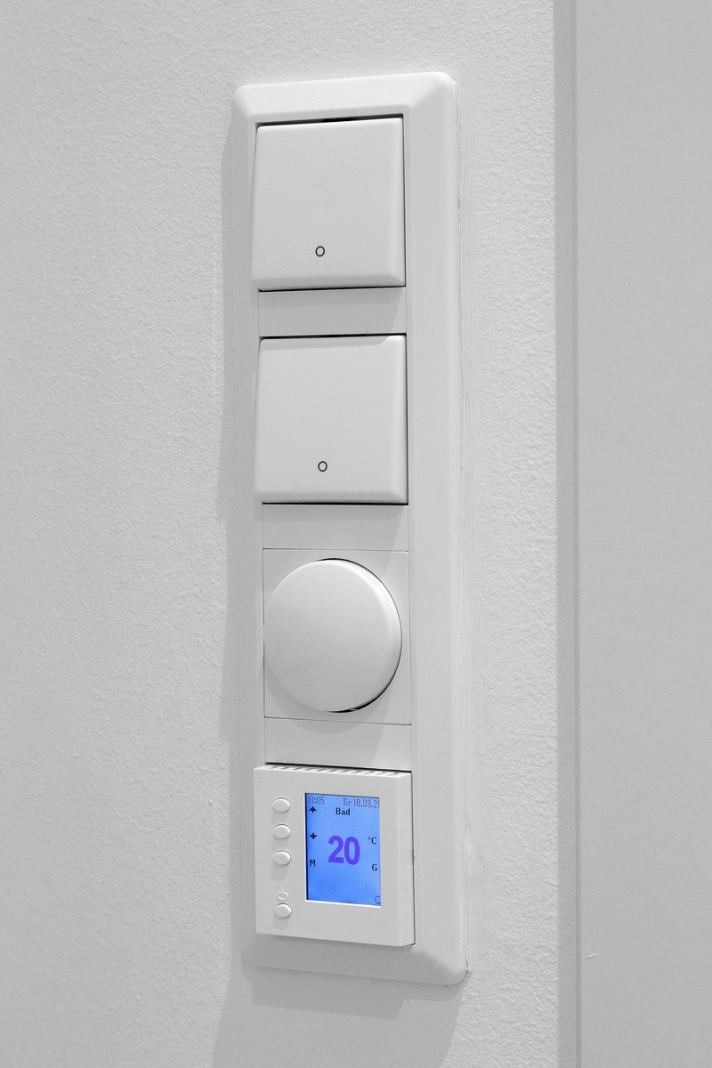 Varme i gulv på begge bad Galleribilde