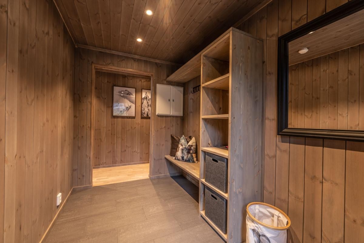 Interiørbilder fra en lik hytte. Farger og produkter kan avvike fra leveransen. Galleribilde